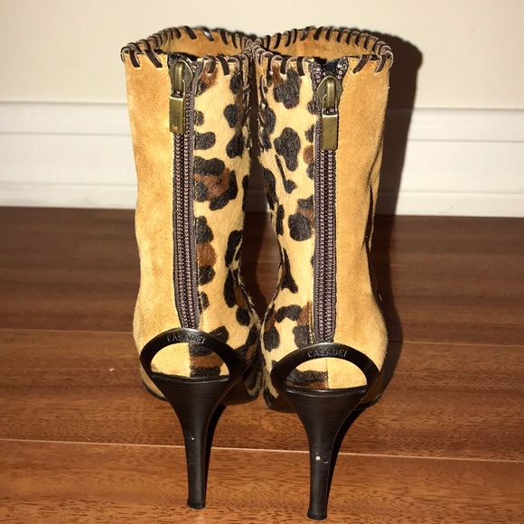 Casadei Leopard Booties - Picture 4 of 6